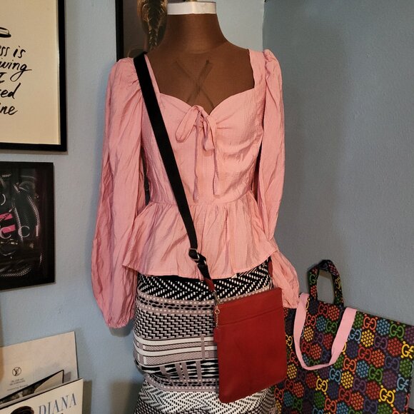 COACH Vintage Leather Mini Messenger Bag - Picture 1 of 16